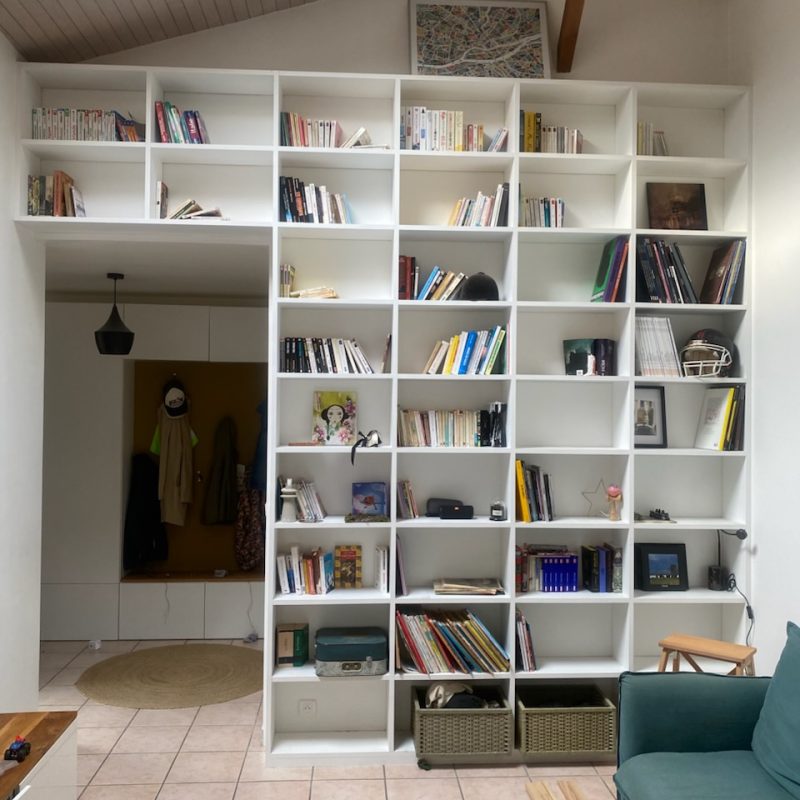 Aménagement bibliothèque